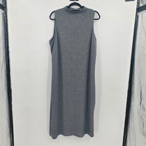 ♡ Time & Tru Gray Knit Sleeveless Sheath Dress Size XXL